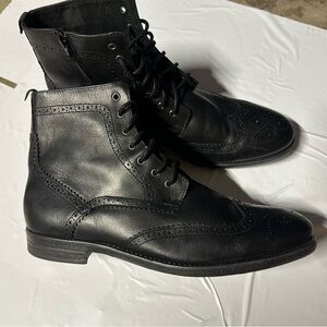 Robert Wayne Jacques Wingtip Combat boot